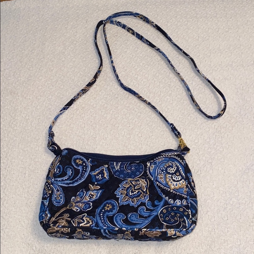 🆑 5/$30 Vera Bradley Windsor Navy CrossBody Purse